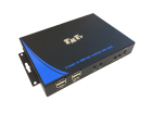 MMS IP-AV Приемник HDMI (DVI-D) сигнала + USB+AUDIO+RS232 + ИК, для работы в локальной сети Gigabit Ethernet (макс. разреш. 3840x2160@30, формирование видеостен, централизованный мониторинг и управление системой видеотрансляции)
