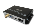 MMS IP-Приемник/Декодер потока H.264/H.265, для работы в локальной сети и интернете (выходы: HDMI, VGA, CVBS, Аудио)