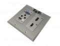     , HDMI/DP/VGA + RS232, UTP 5e  FHD: 70 .; 4K: 40. (.  3840x2160@30, HDBaseT-lite, PoC)